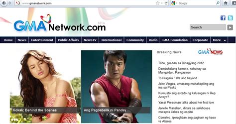 gma site|gma network tv.